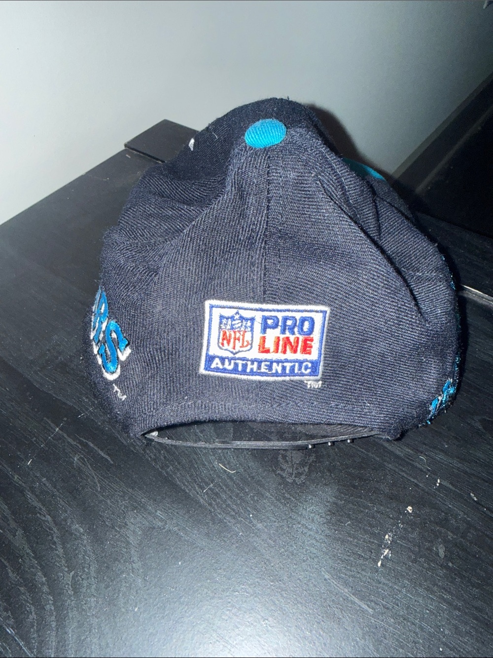 Jacksonville Jaguars Vintage Snapback Hat - Teal & Black - Picture 3 of 4